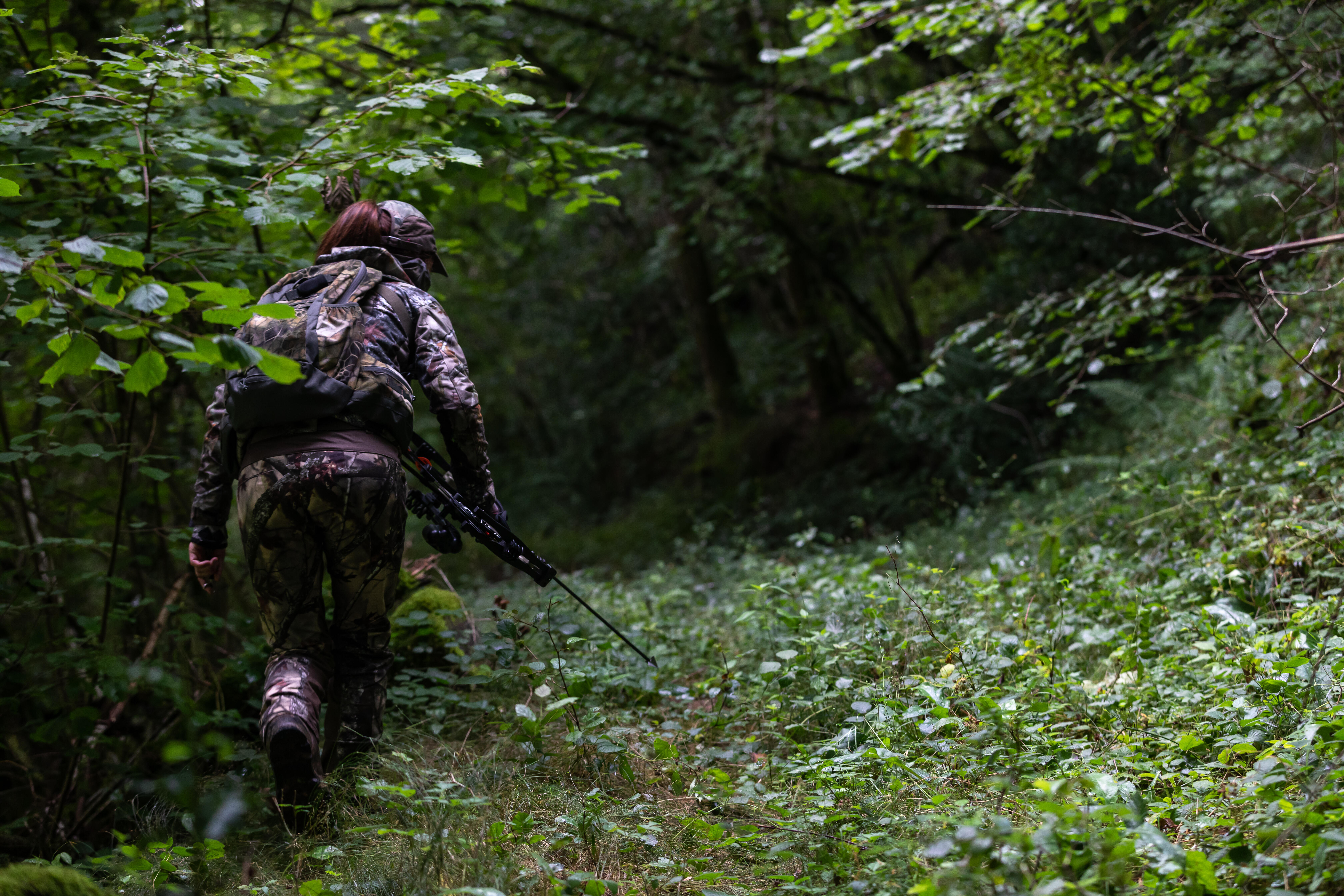 Silent Hunting Backpack 20L Xtralight Camo furtiv - SOLOGNAC