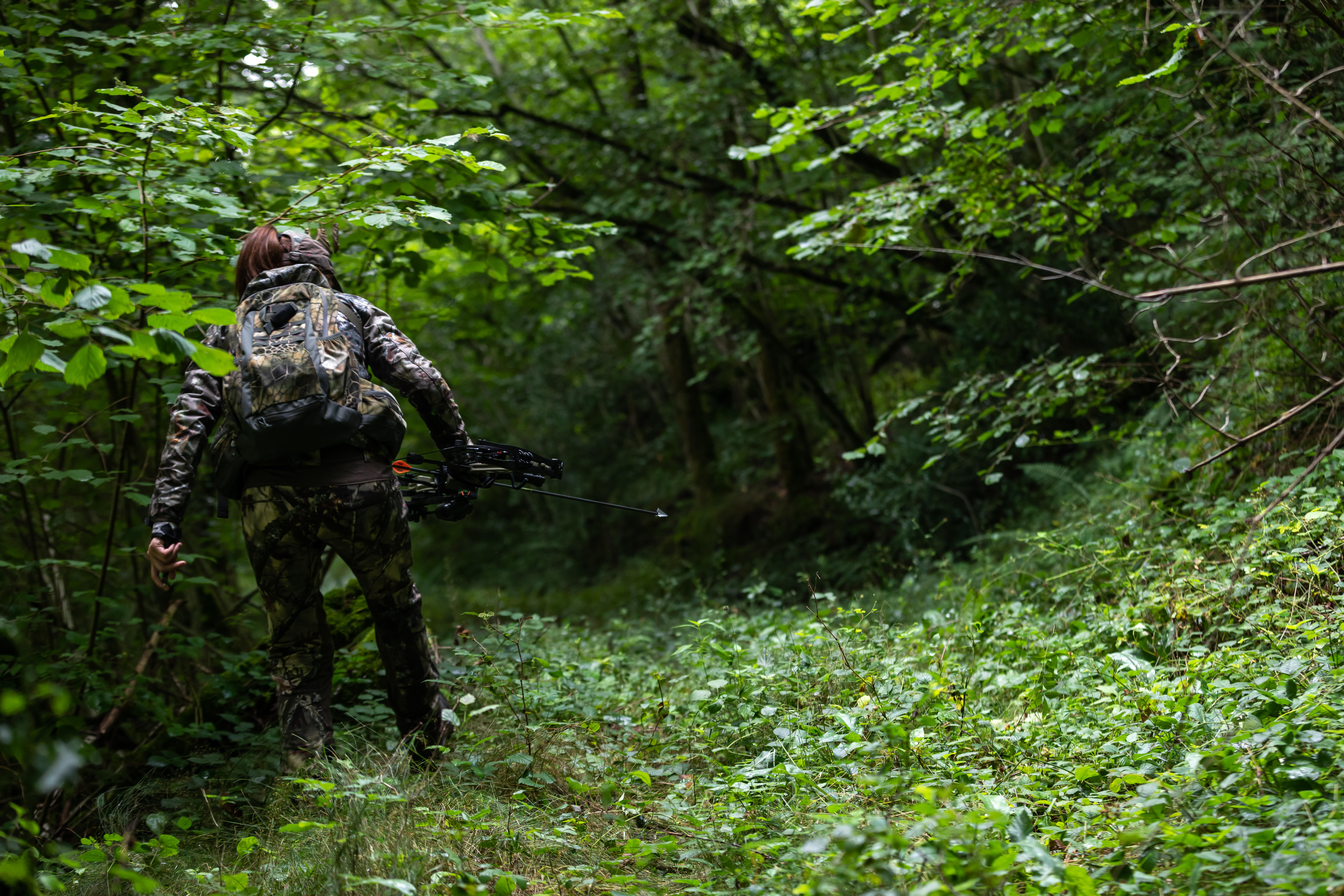 Silent Hunting Backpack 20L Xtralight Camo furtiv - SOLOGNAC