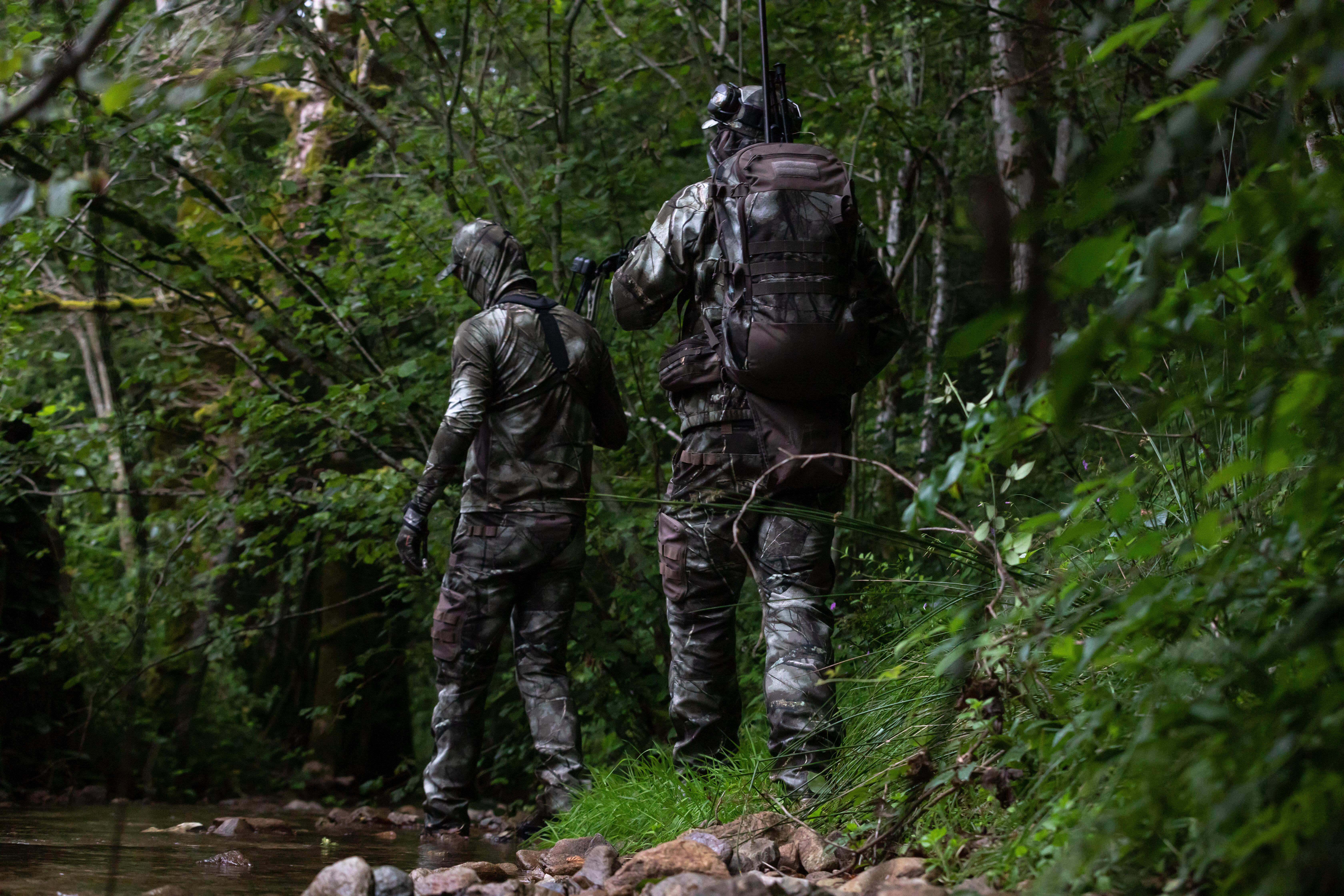 X-Access Compact Hunting Backpack 45 L Camouflage - SOLOGNAC