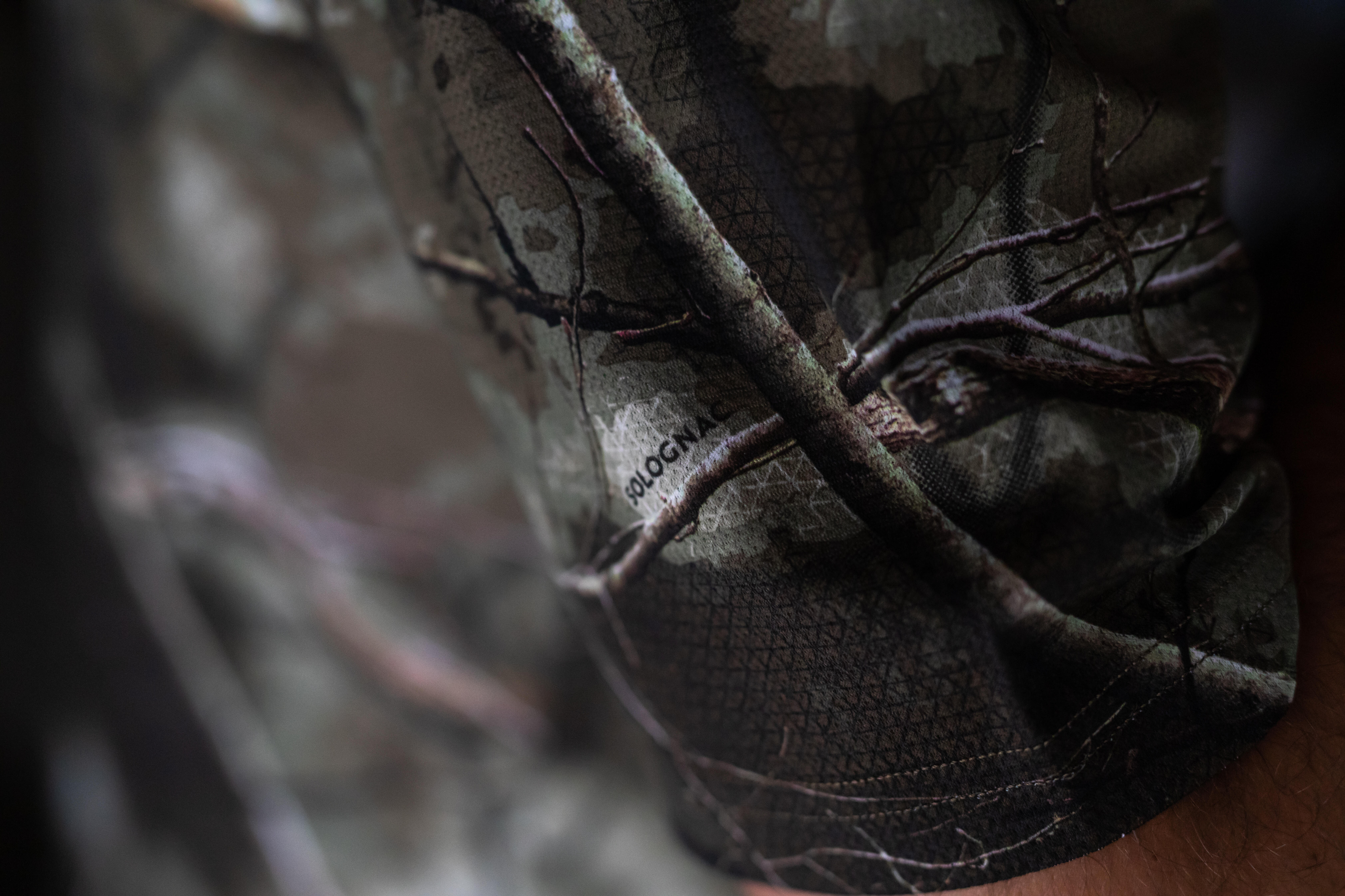 Short-Sleeved Breathable Hunting T-shirt – Treemetic 100 Camouflage - SOLOGNAC