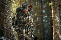 Silent Warm Water-Repellent Country Sport Fleece Treemetic 300 Camouflage