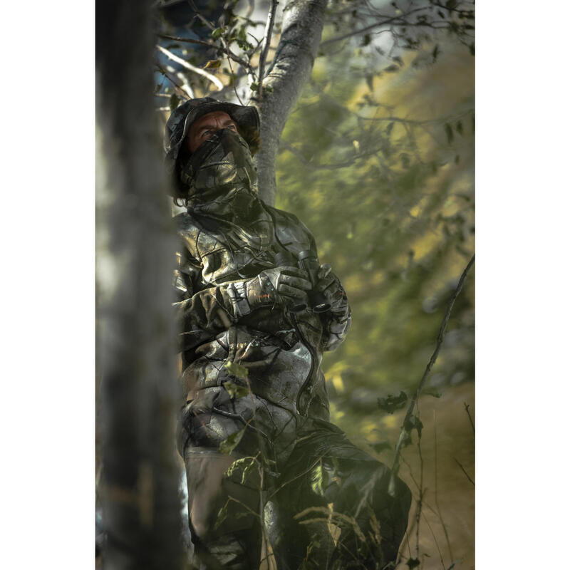 Tour de Cou chasse Respirant 500 CAMOUFLAGE TREEMETIC