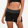 Women Yoga Shorts Cotton - Black