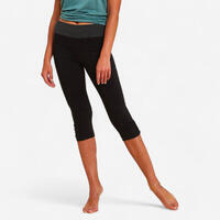 CORSAIRE SLIM COTON YOGA FEMME ECO-CONCU NOIR / GRIS
