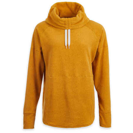 Women's Fleece Relaxation Yoga Sweatshirt - Ochre