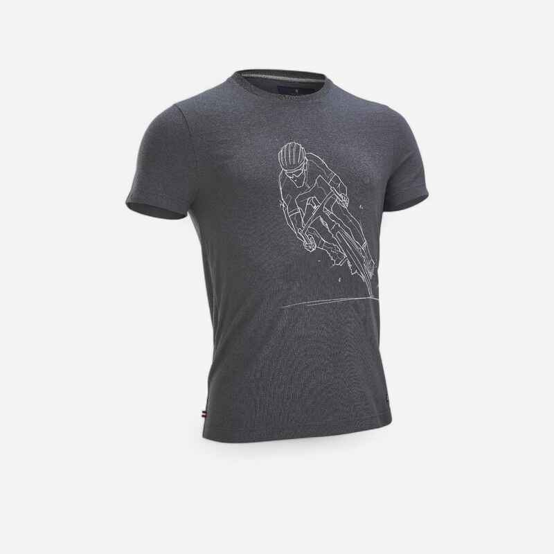 Made in France: Brigade du Pavé T-Shirt Startnummer anthrazit