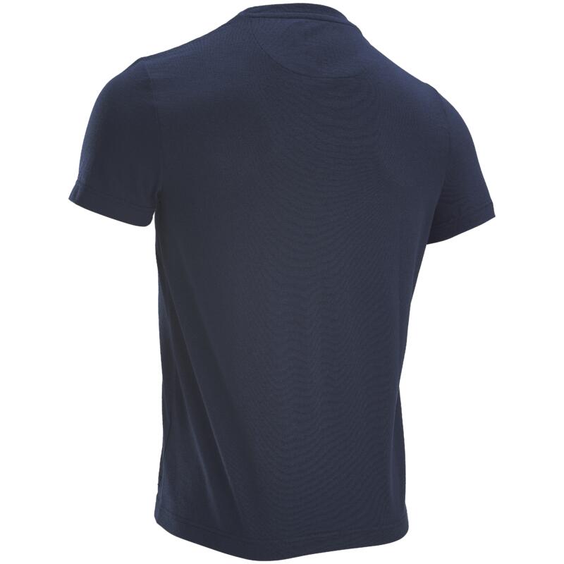 Camiseta ciclismo manga corta Van rysel Brigade du Pavé azul