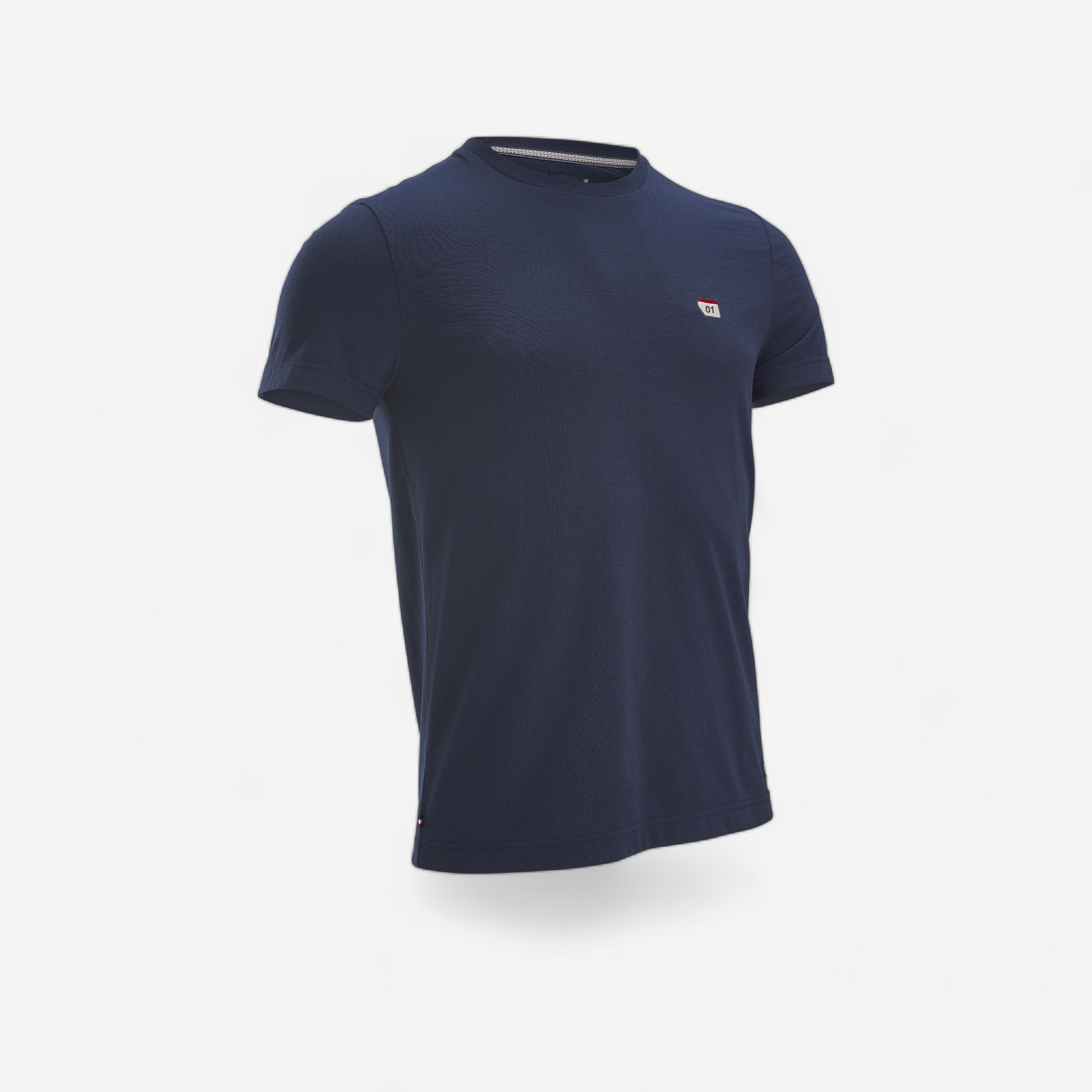Van Rysel - T-shirt Made In France - Brigade Du Pavé Dossard Bleu - T-shirt Manches Courtes - Velos Et Equipements Route - - 38 S - Decathlon