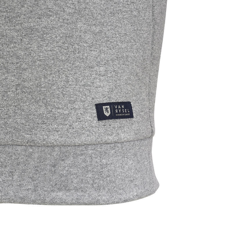 Sudadera Made In France - Brigade du Pavé Dorsal Gris