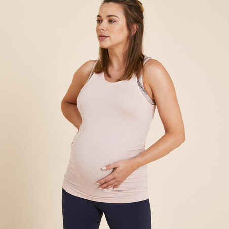 Prenatal Yoga Leggings - Navy Blue - Decathlon