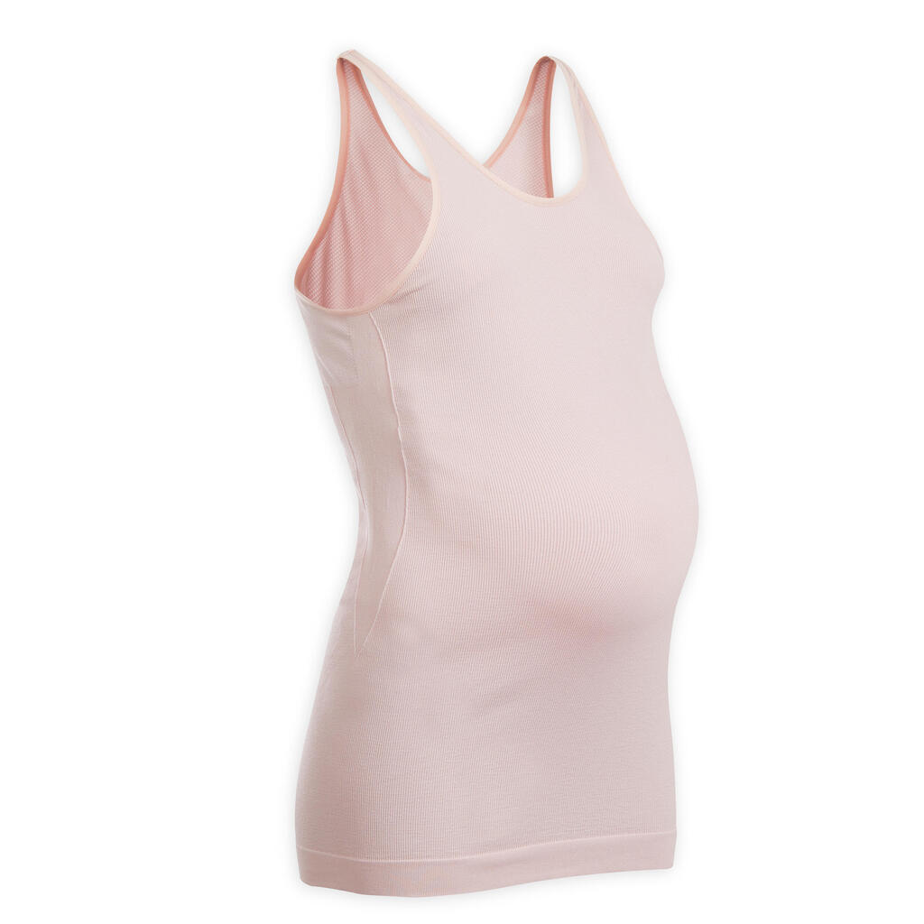 Women's Maternity Yoga Tank Top - Pink