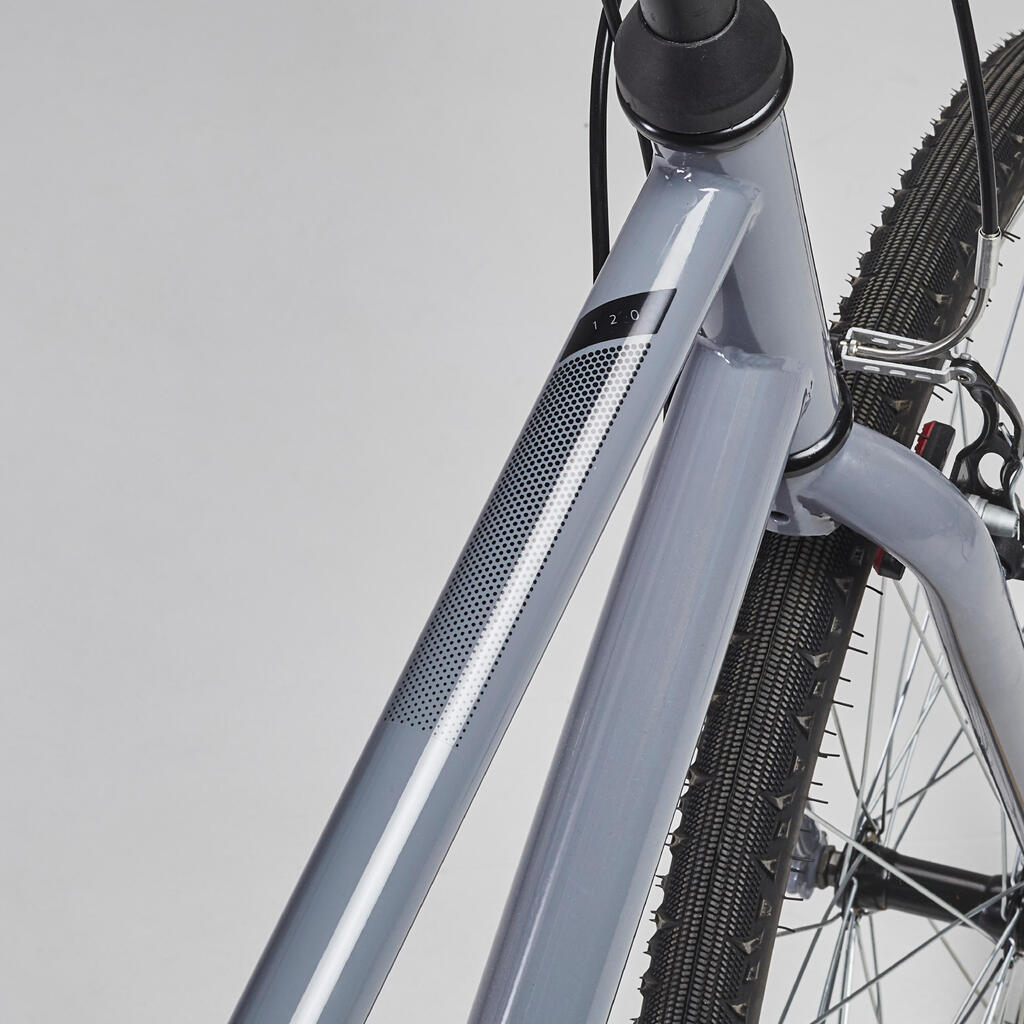 Riverside 120 Hybrid Bike - Grey