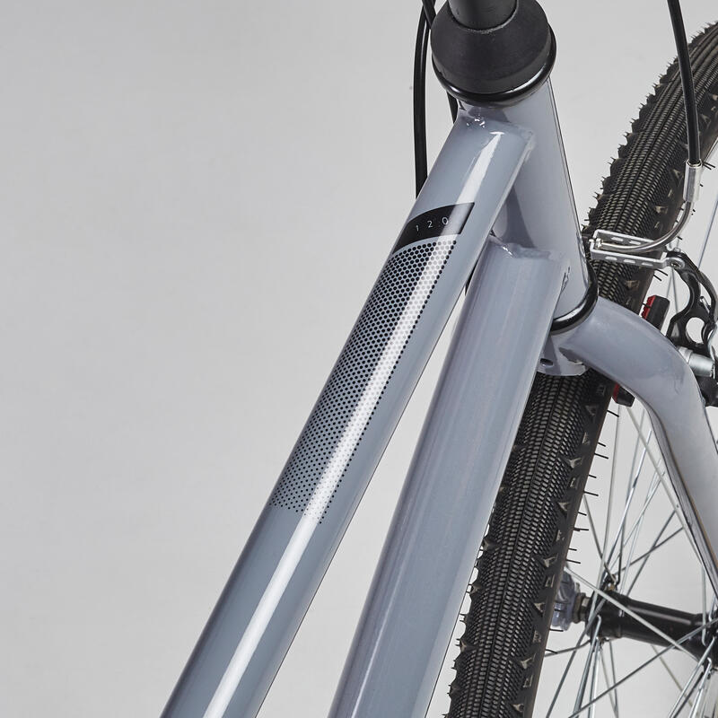 BICICLETA DE TREKKING RIVERSIDE 120 CINZA