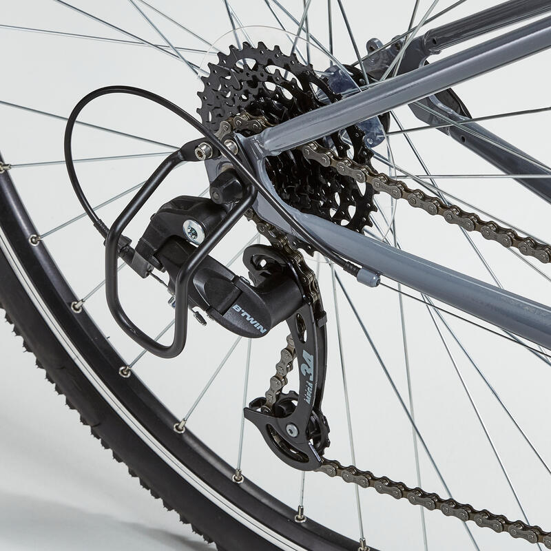 BICICLETA DE TREKKING RIVERSIDE 120 CINZA