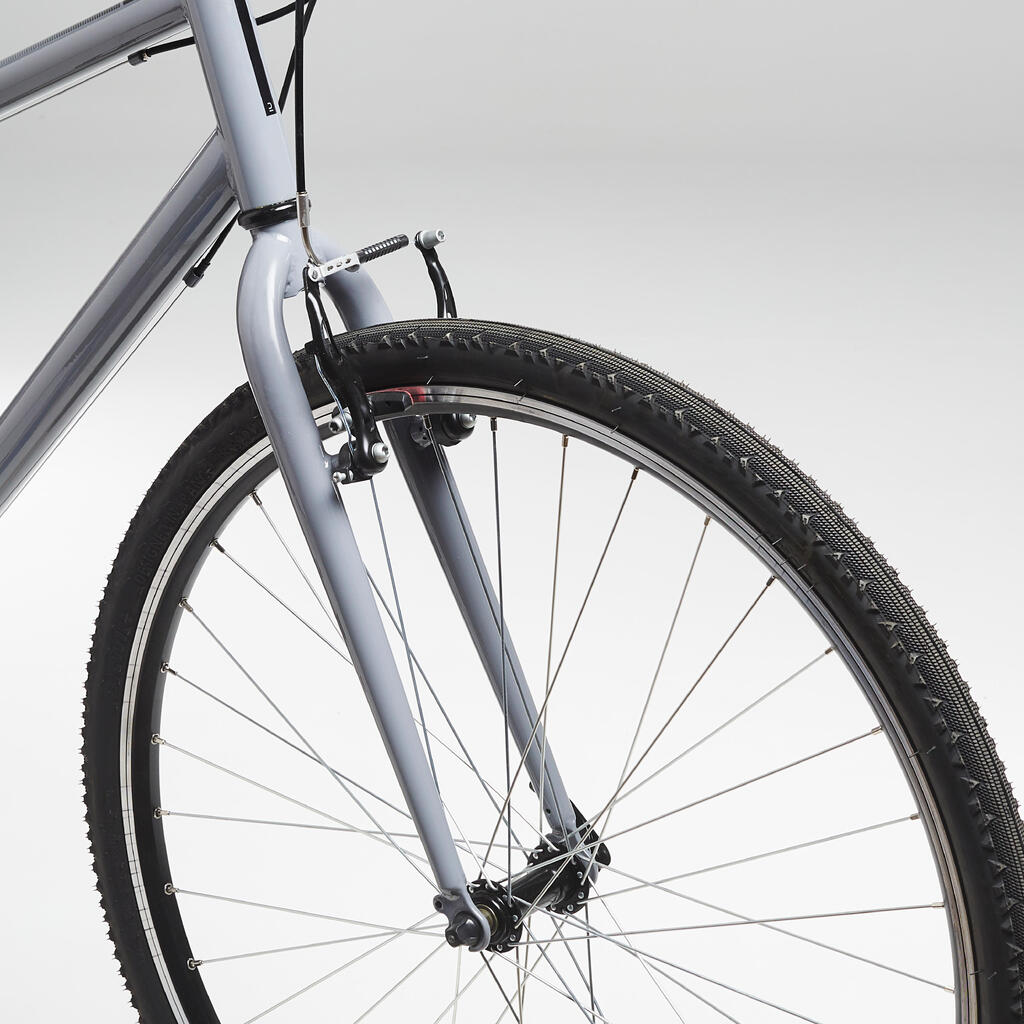 Riverside 120 Hybrid Bike - Grey