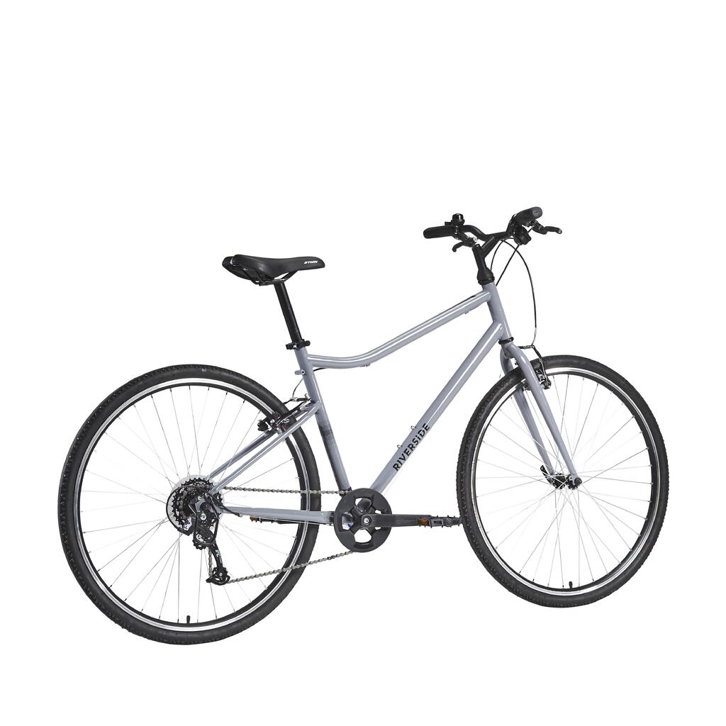 Riverside 120 Hybrid Bike - Grey