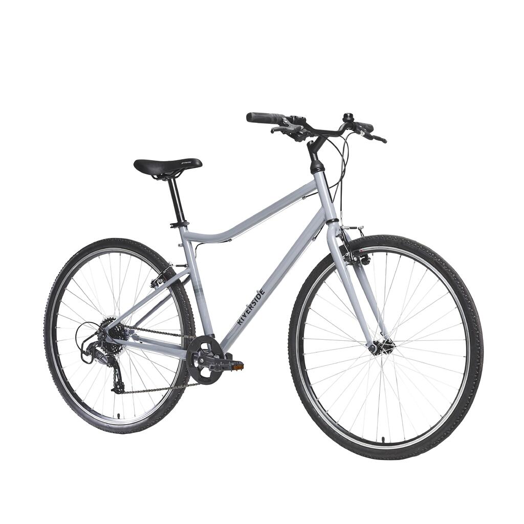 Riverside 120 Hybrid Bike - Grey