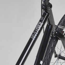 Υβριδικό ποδήλατο Riverside 100 - Μαύρο