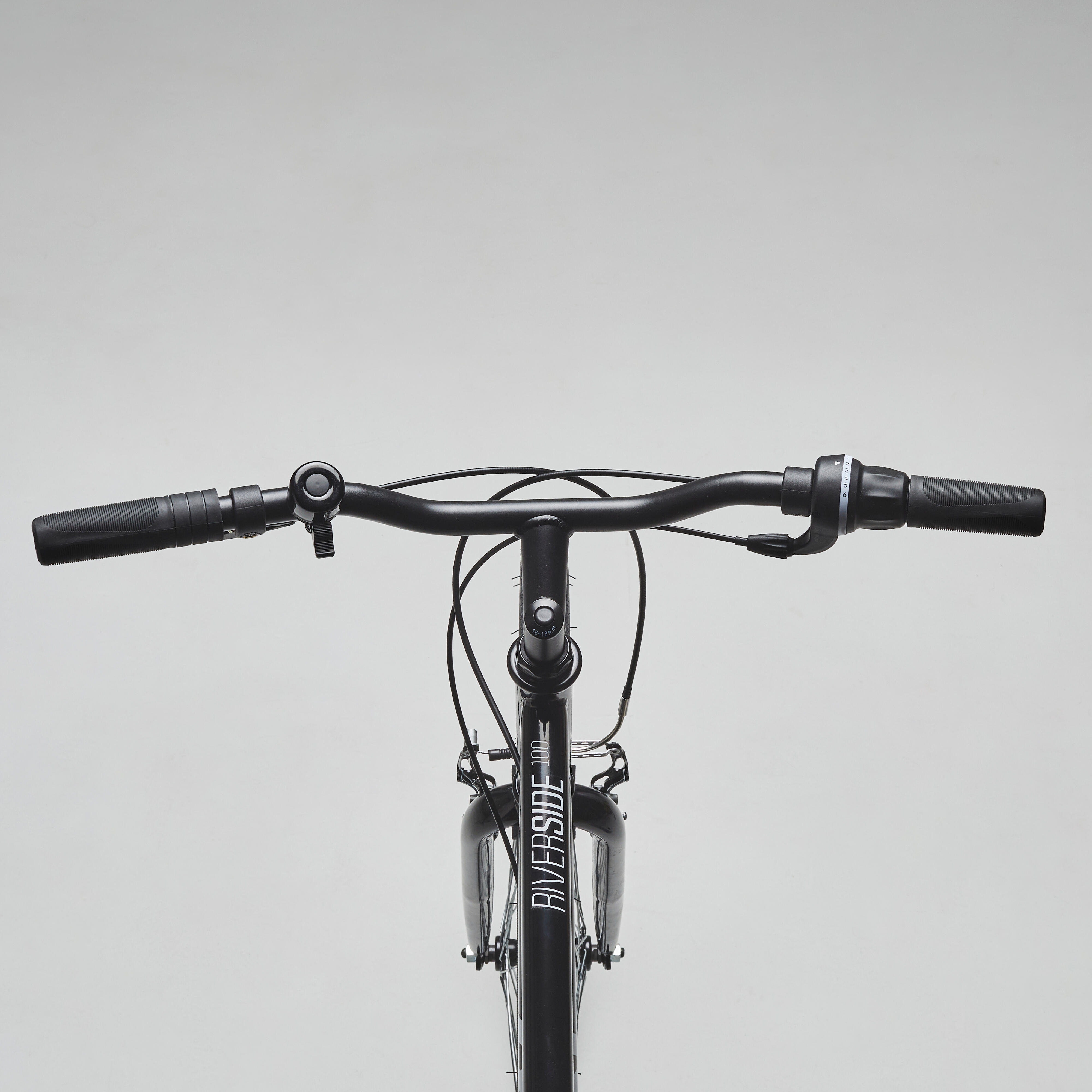 Bici trekking RIVERSIDE 100 nera RIVERSIDE | DECATHLON