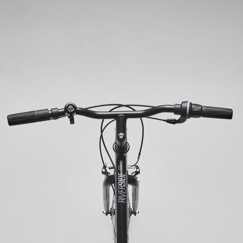 Bicicletă polivalentă RIVERSIDE 100 Negru 