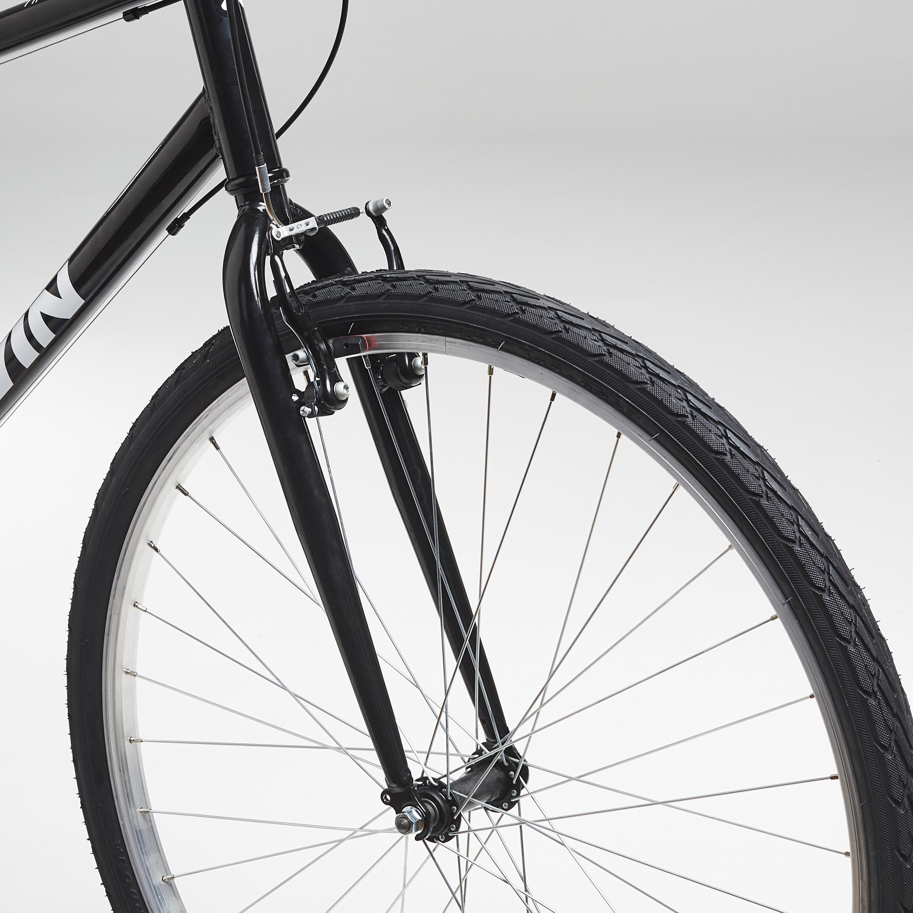 Bicicleta Trekking Riverside 100 Negro 17/36