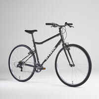 Hybrid Bike Black - Riverside 100