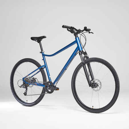 Riverside 500 Hybrid Bike - blue