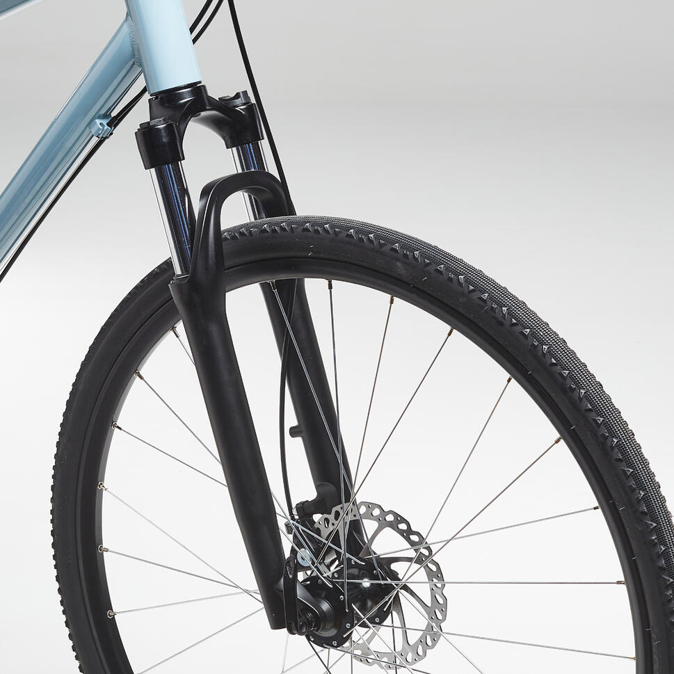VÉLO TOUT CHEMIN RIVERSIDE 500 BLEU NUIT RIVERSIDE