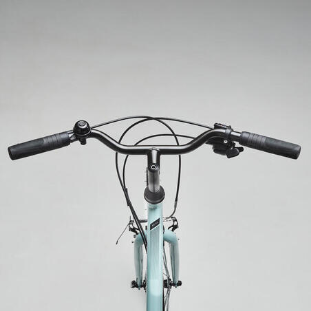 Велосипед гідридний 120 з низькою рамою зелений
