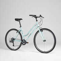 Cross Bike 28 Zoll Riverside 120 tiefer Einstieg pastellgrün