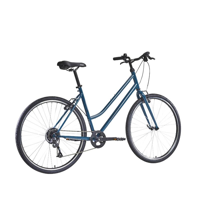 Cross Bike 28 Zoll Riverside 120 tiefer Einstieg petrolblau