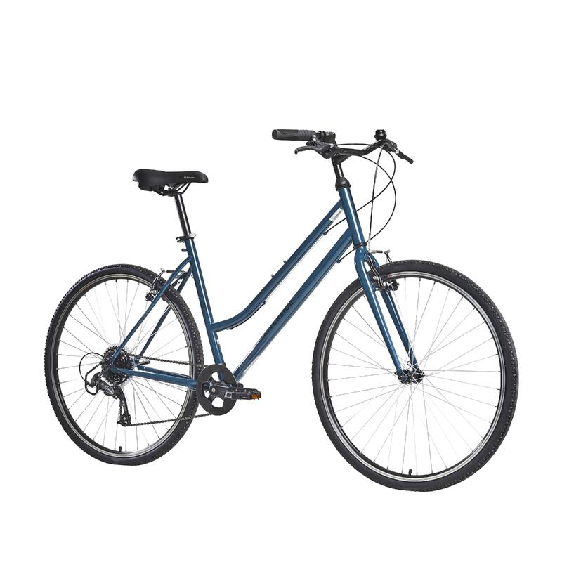 Cross Bike 28 Zoll Riverside 120 tiefer Einstieg petrolblau