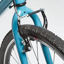 Bici trekking RIVERSIDE 120 grigia RIVERSIDE | DECATHLON