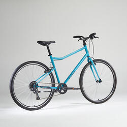 Bici trekking RIVERSIDE 120 grigia RIVERSIDE | DECATHLON