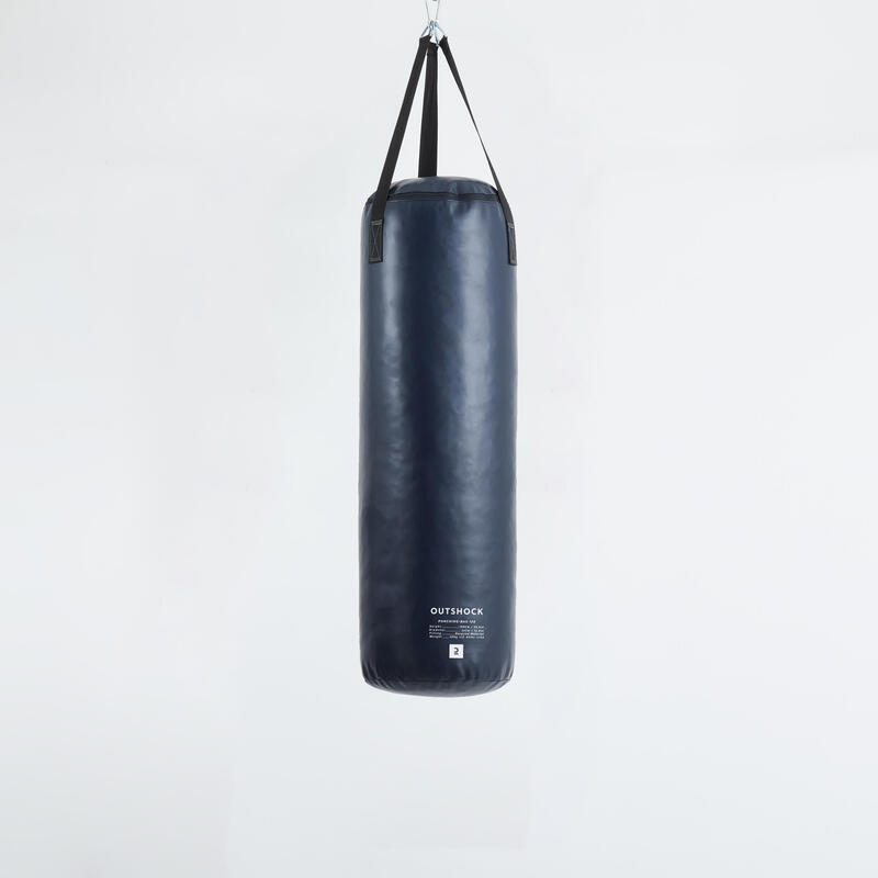 Sac de boxe professionnel 150 cm en cuir sac de frappe de qualité boxe thai  et anglaise