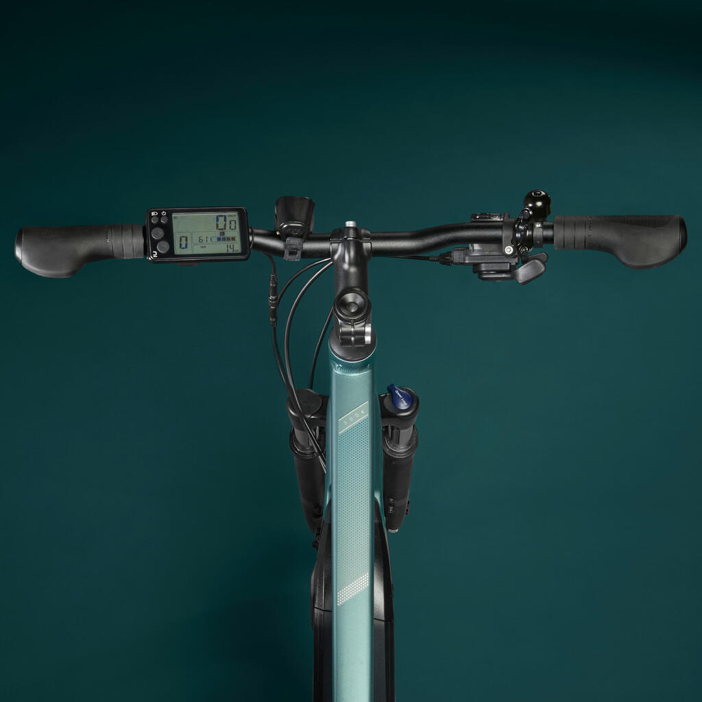 ELECTRIC HYBRID bike RIVERSIDE 500E - GREEN