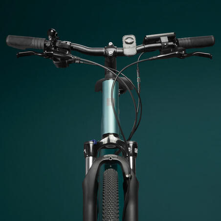 Zeleni hibridni električni bicikl RIVERSIDE 500 E