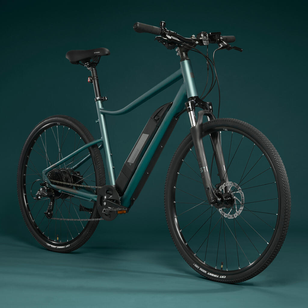 Elektrický trekingový bicykel Riverside 500 E zelený