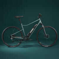 E-Bike Cross Bike 28 Zoll Riverside 500E grün