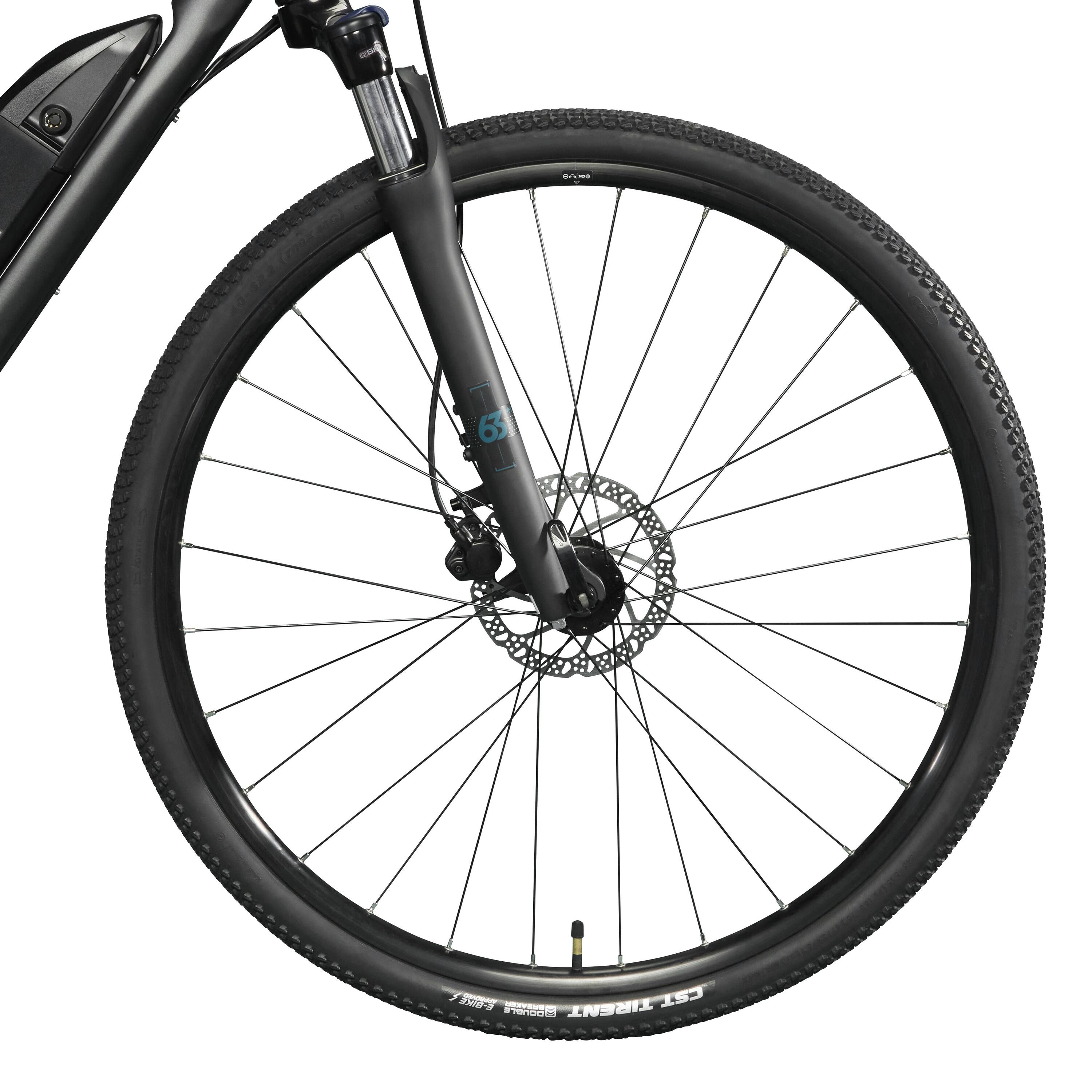 BICICLETA ELÉCTRICA TREKKING 8 V. ALUMINIO RIVERSIDE500 25/25
