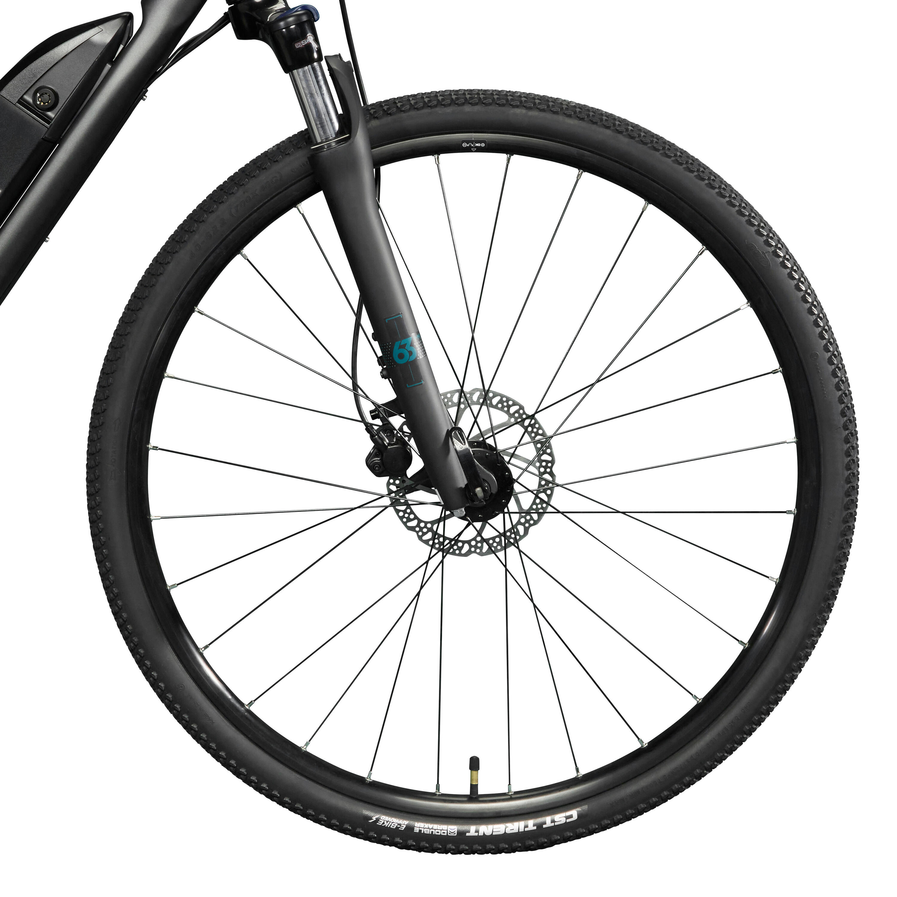 Segunda vida - Bicicleta eléctrica de trekking aluminio monoplato 8V Riversid... 7/12