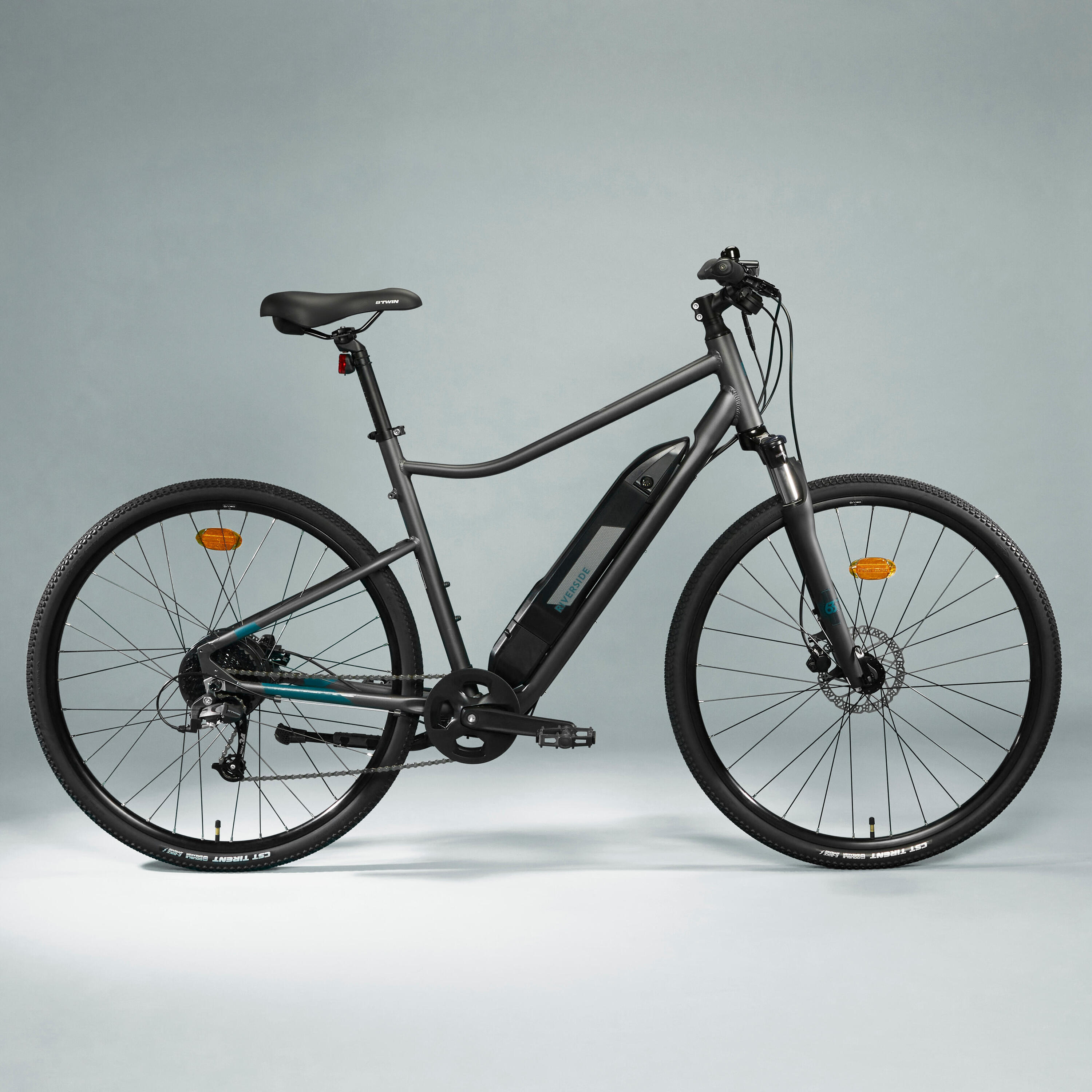 Electric Hybrid Bike Riverside 500 E - Grey 6/14