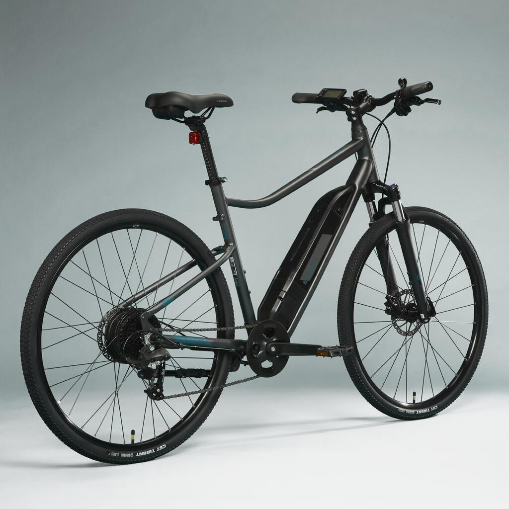 E-Bike Cross Bike 28 Zoll Riverside 500E grün