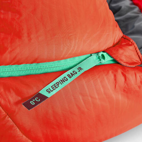 Crvena dečja vreća za spavanje MH500