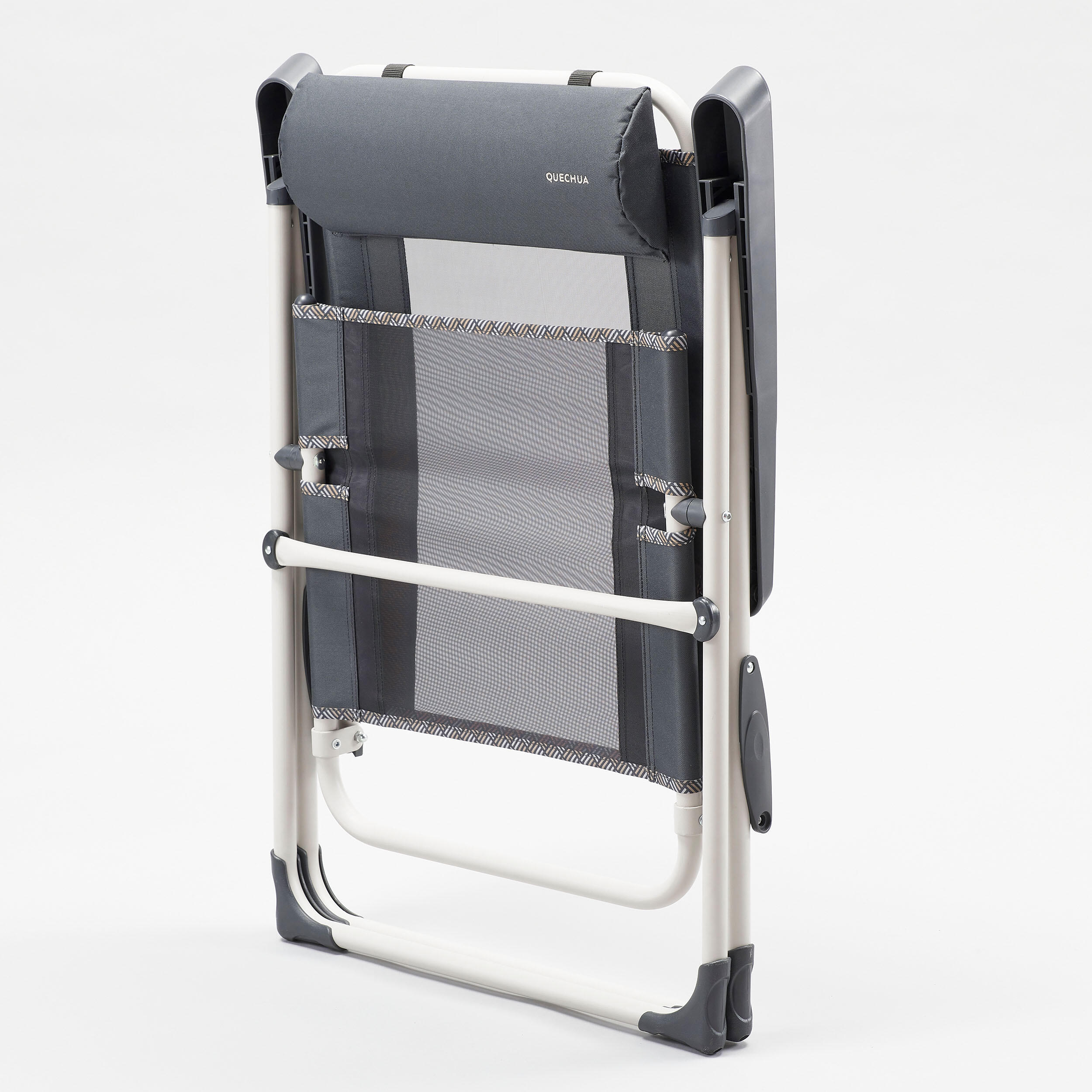 Camping Comfortable Reclining Folding Armchair steel