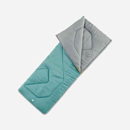 SACO DE DORMIR PARA CAMPING ARPENAZ 10° TURQUESA 