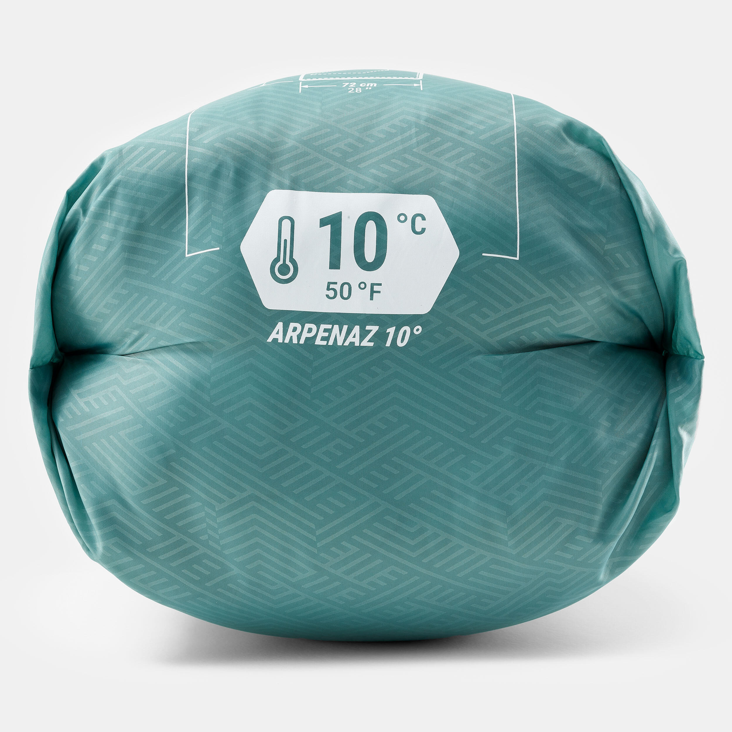 CAMPING SLEEPING BAG - ARPENAZ 10° 4/7