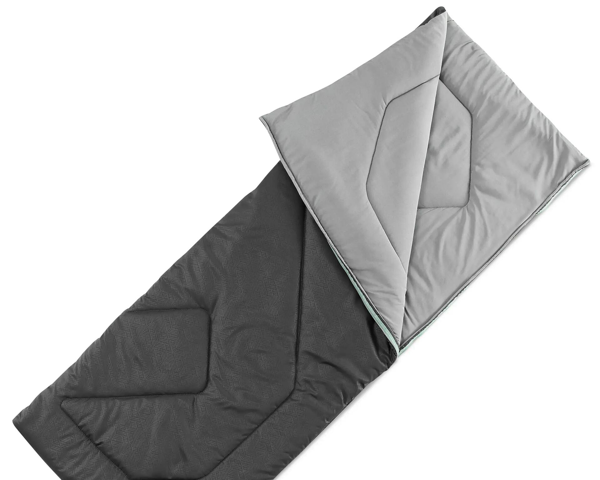 NOUVEAU SAC DE COUCHAGE ZIPPÉ ARPENAZ 15 ° - NOIR