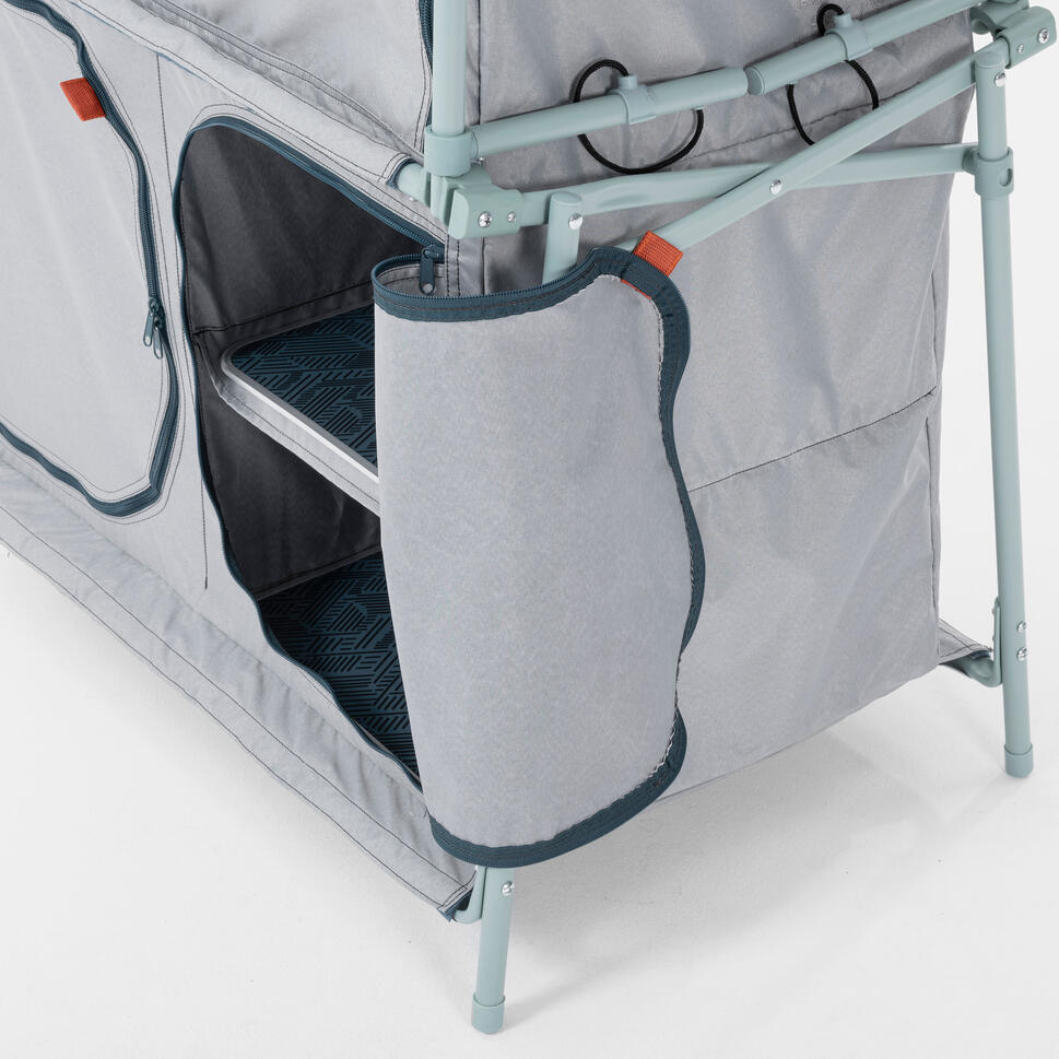GRAND MEUBLE DE CUISINE PLIABLE POUR LE CAMPING QUECHUA Decathlon