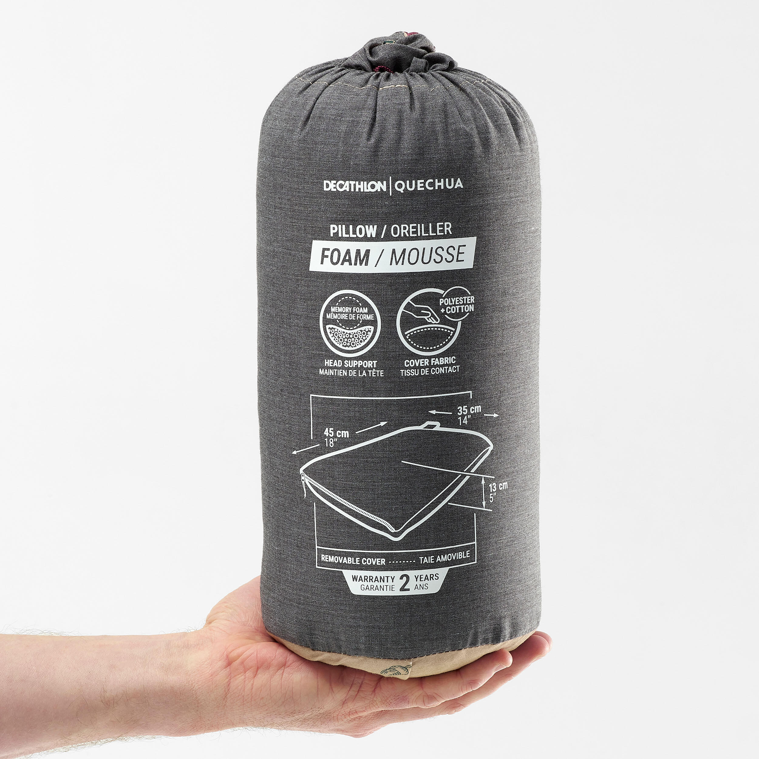 Almohada 2025 camping decathlon